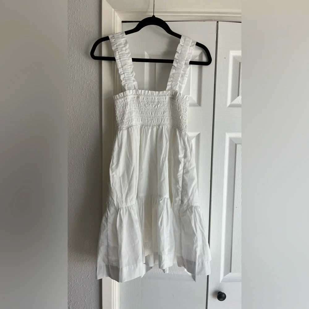 Abercrombie & Fitch Dresses Smocked Bodice Mini Dress - Picture 7 of 8